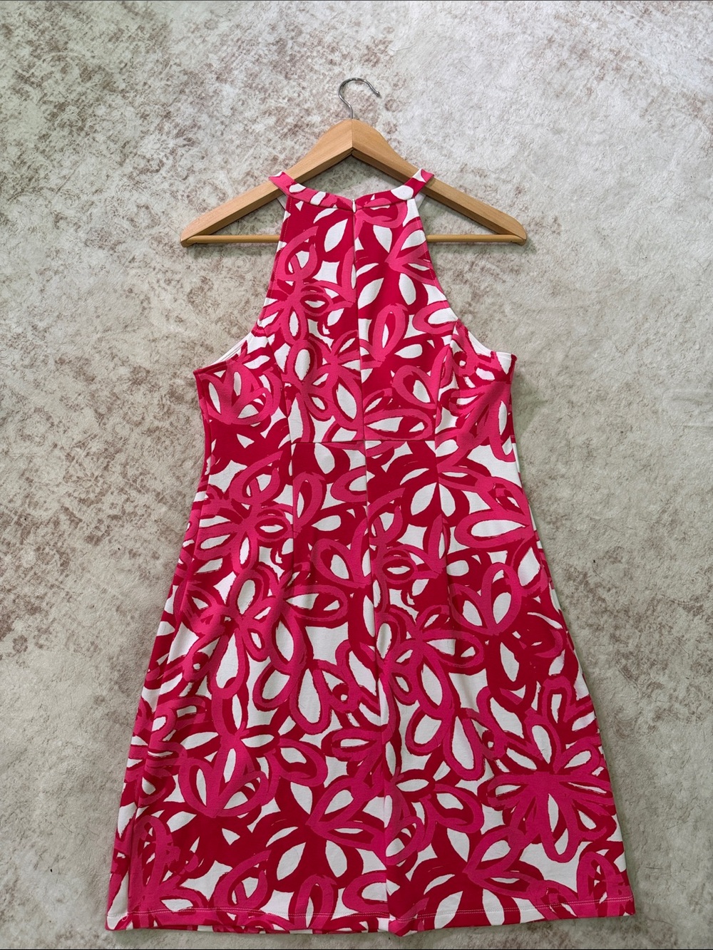 Trina Turk Pink and White Floral Midi Dress - Picture 2 of 5